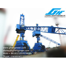 Full Rotary Mobile Port Gantry Jib Crane